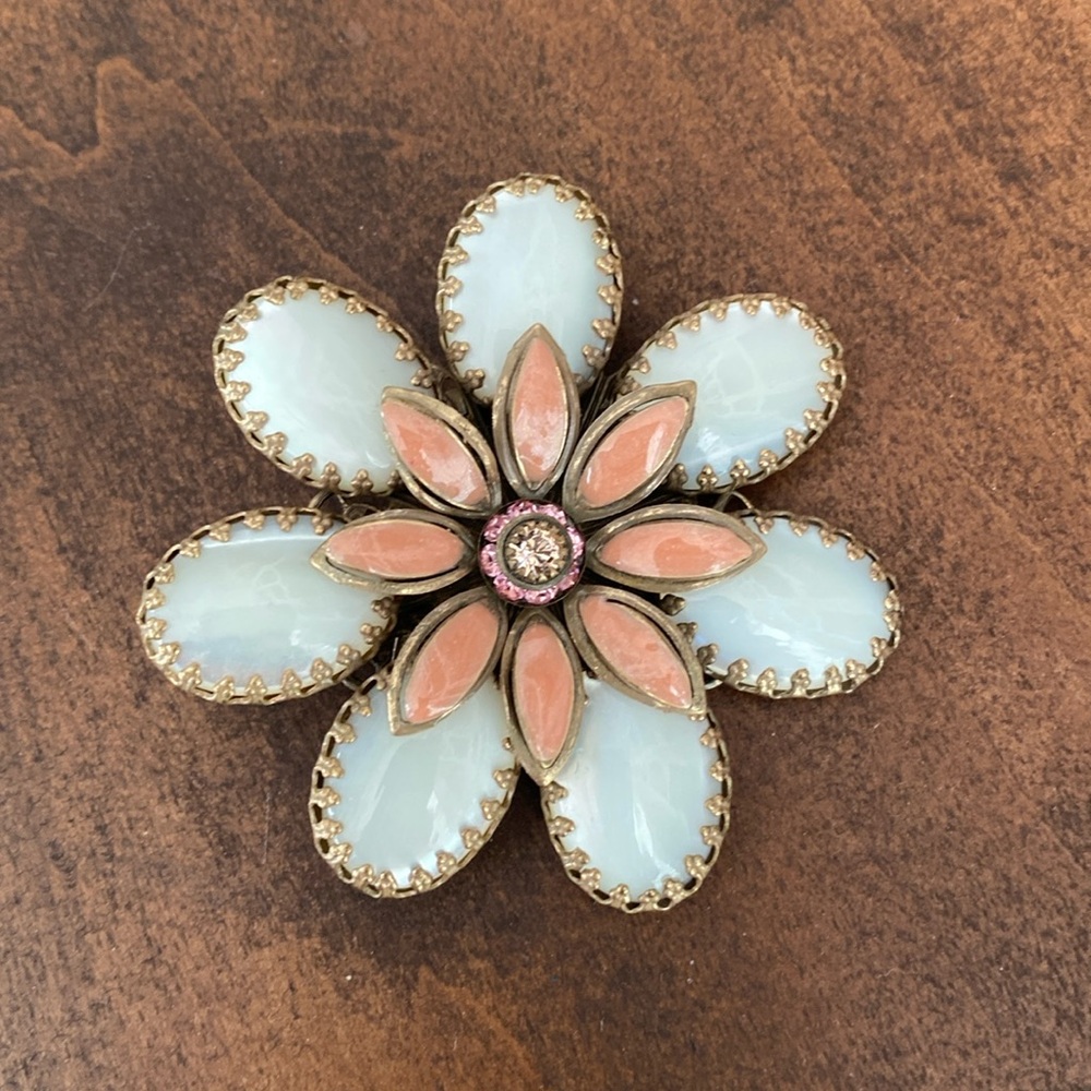 Carolee Vintage Flower Brooch